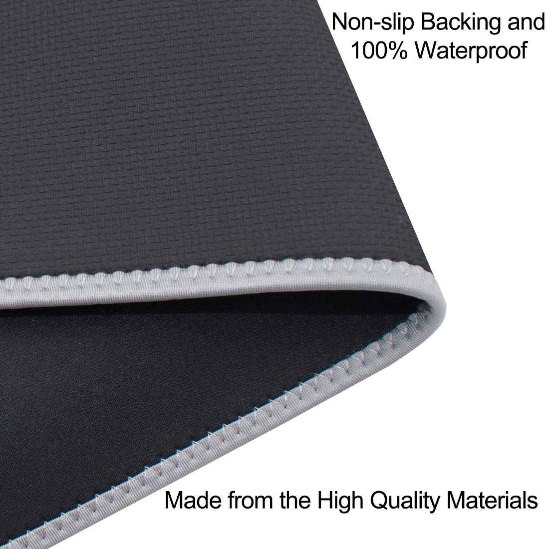 SEIUCAN Car Seat Cover, Non-Slip Breathable Waterproof Neoprene Pet Car Seat Protector Universal Fit Most Vehicles Seats