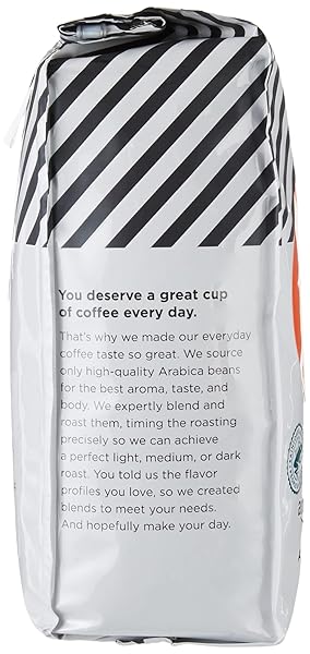 AMAZON FRESH COLOMBIA WHOLE BEAN COFFEE, MEDIUM ROAST, 12 OUNCE