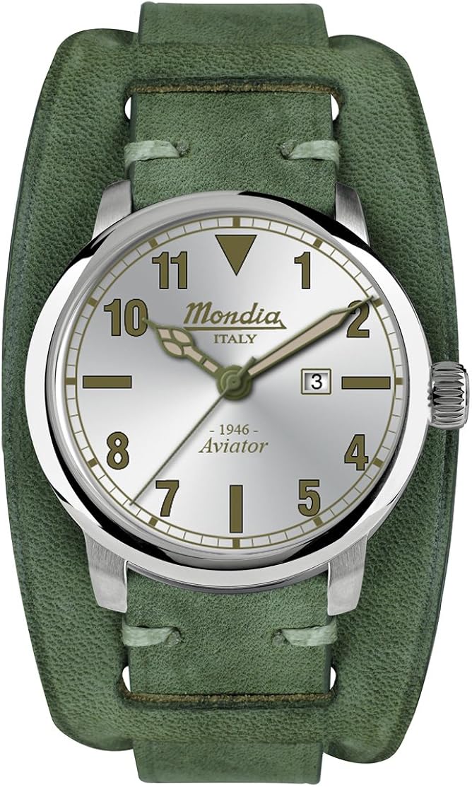 Mondia Italy 1946 Aviator Reloj para Hombre Analógico de ...