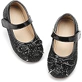 Otter MOMO Toddler/Little Girls Mary Jane Ballerina Flats Shoes Slip-on School Party Dress Shoes