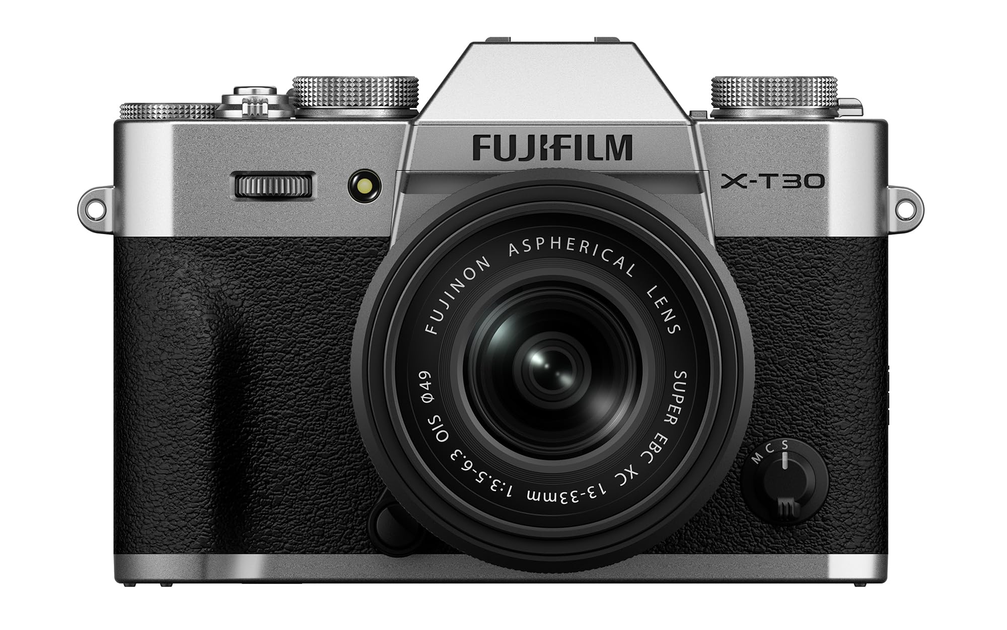 FUJIFILM X-T30 III Mirrorless Camera Body, with XC13-33mm Lens Kit, Silver
