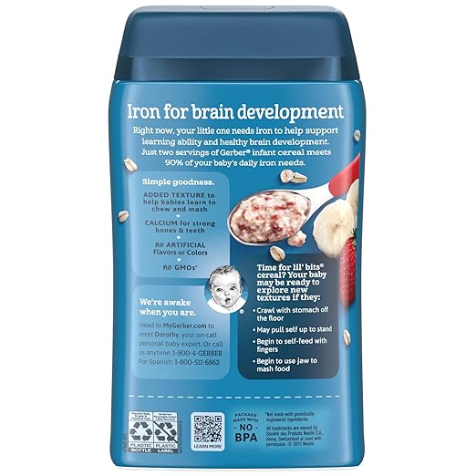 gerber oatmeal banana strawberry