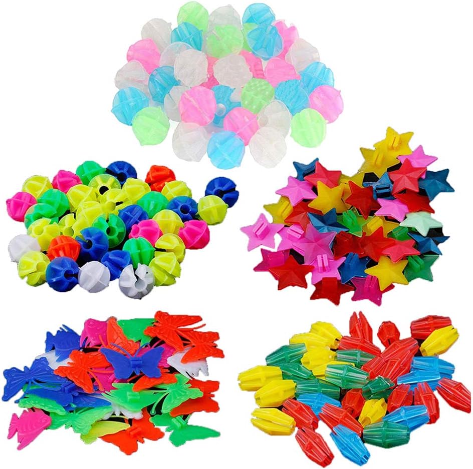 LIOOBO 170pcs Bicycle Wheel Spoke Beads Decoration Bike