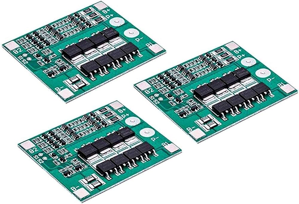 AZDelivery 3x PCB Protection Board 25A 3S Li-ion Battery Charger BMS HX-3S-FL25A