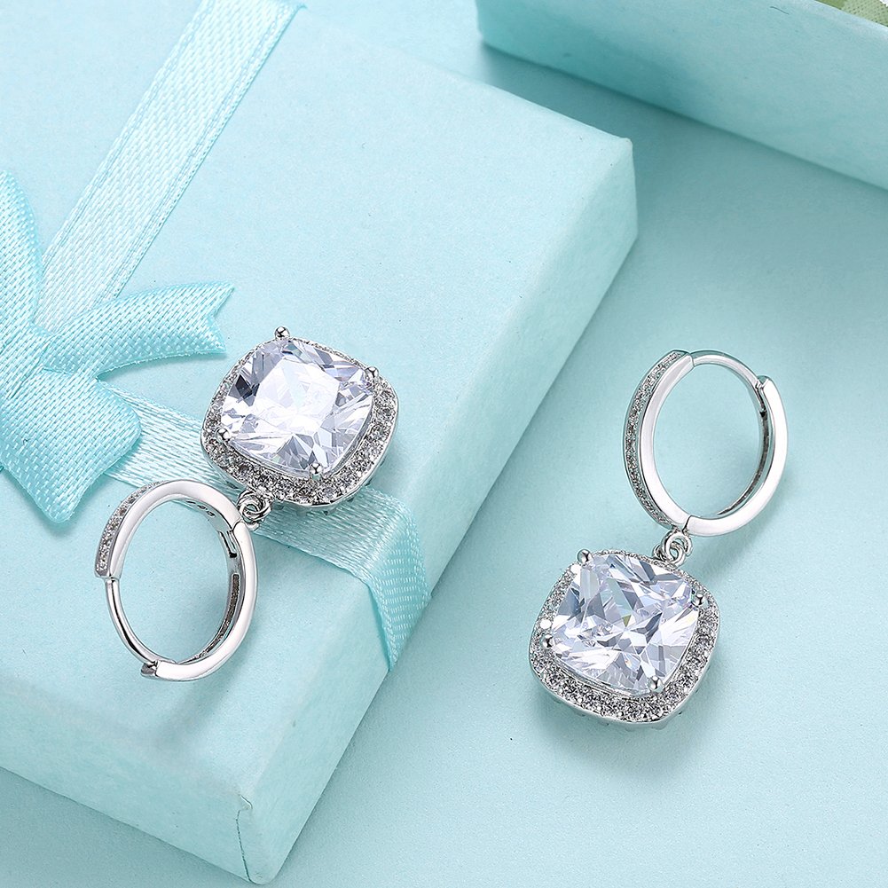 yellow chimes white sparkling crystal drop earrings for women (white) (ycfjer-163bndedg-wh)