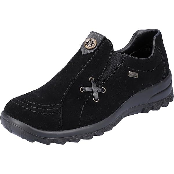 Waldläufer Damen Schuhe 604801-202-740 - Velourleder In Schwarz