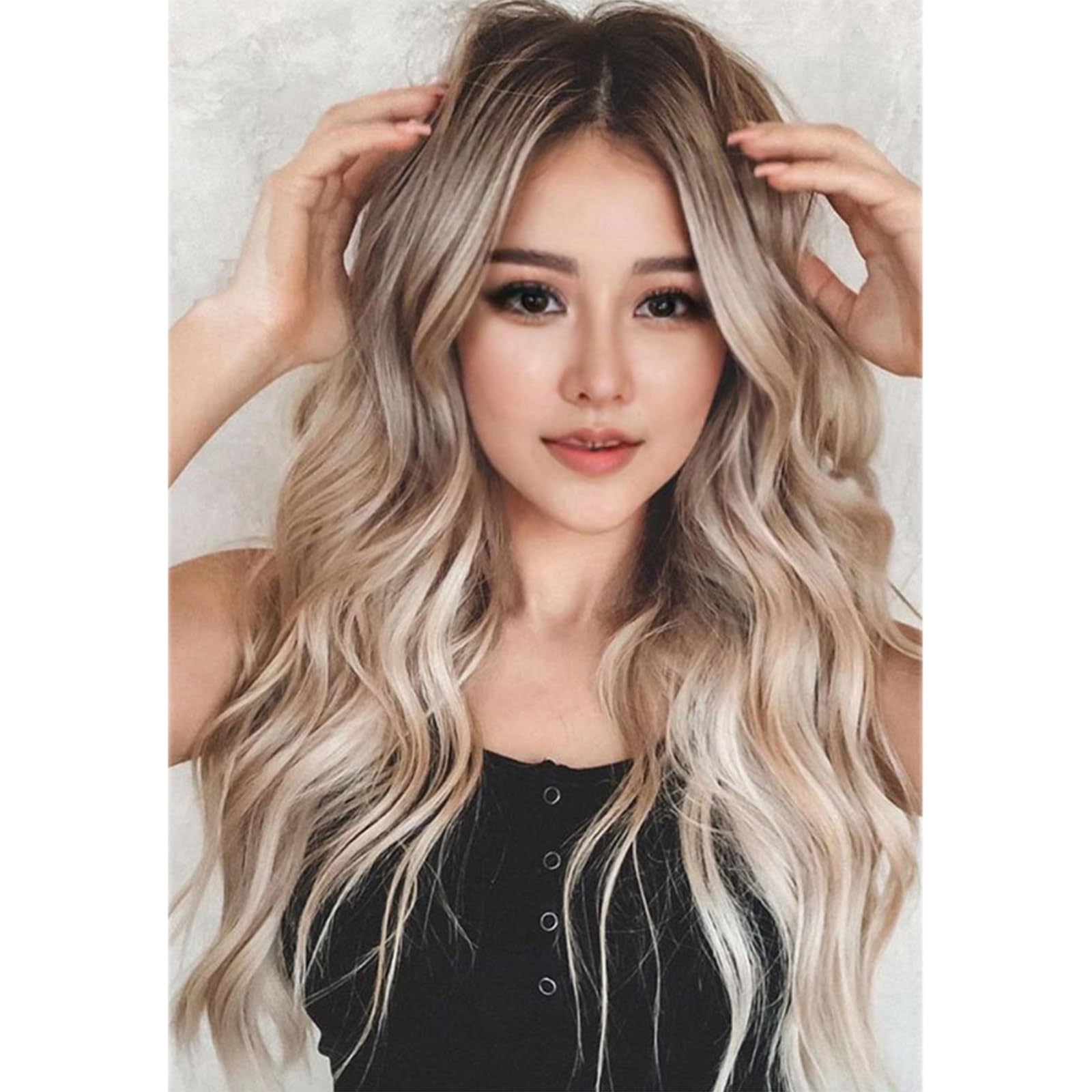 BERRYLION 613 Blonde Wigs for Women|Synthetic Curly Wigs for Black Women&White women|Ombre Wig for Daily Use — image 1
