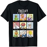 Disney The Muppets Today I Feel Box Up Character Portraits T-Shirt