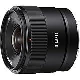 Sony E 11mm F1.8 APS-C Ultra-Wide-Angle Prime for APS-C Cameras
