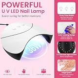 VANREESA Gel Nail Polish Set with Lamp Starter Kit 24 Colors view 4