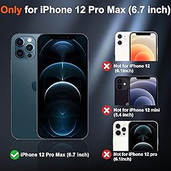 SUPFINE Magnetic for iPhone 12 Pro Max Case