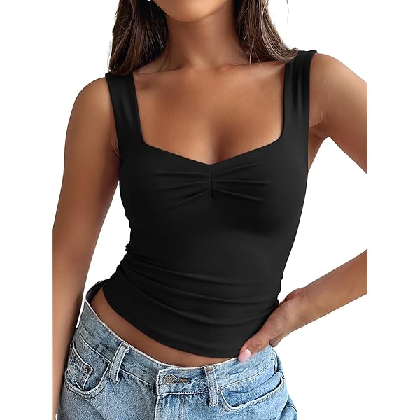 カットソー(半袖/袖なし) fetico JERSEY BUSTIER TOP 22ss TOB Women's Sexy Sleeveless Central Single-Row Clasp Club & Night