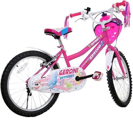 girls butterfly bike
