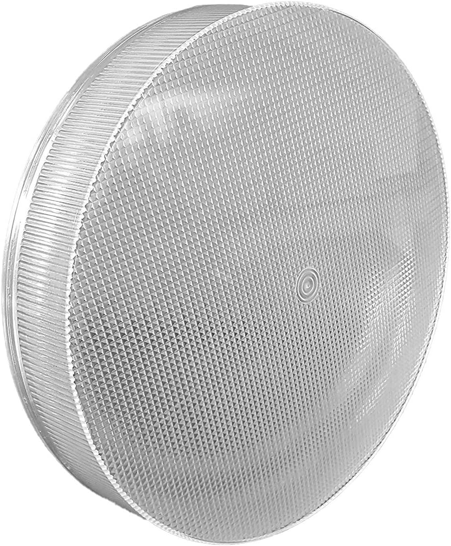 11" Clear Prismatic Circleline Light Diffuser Cover