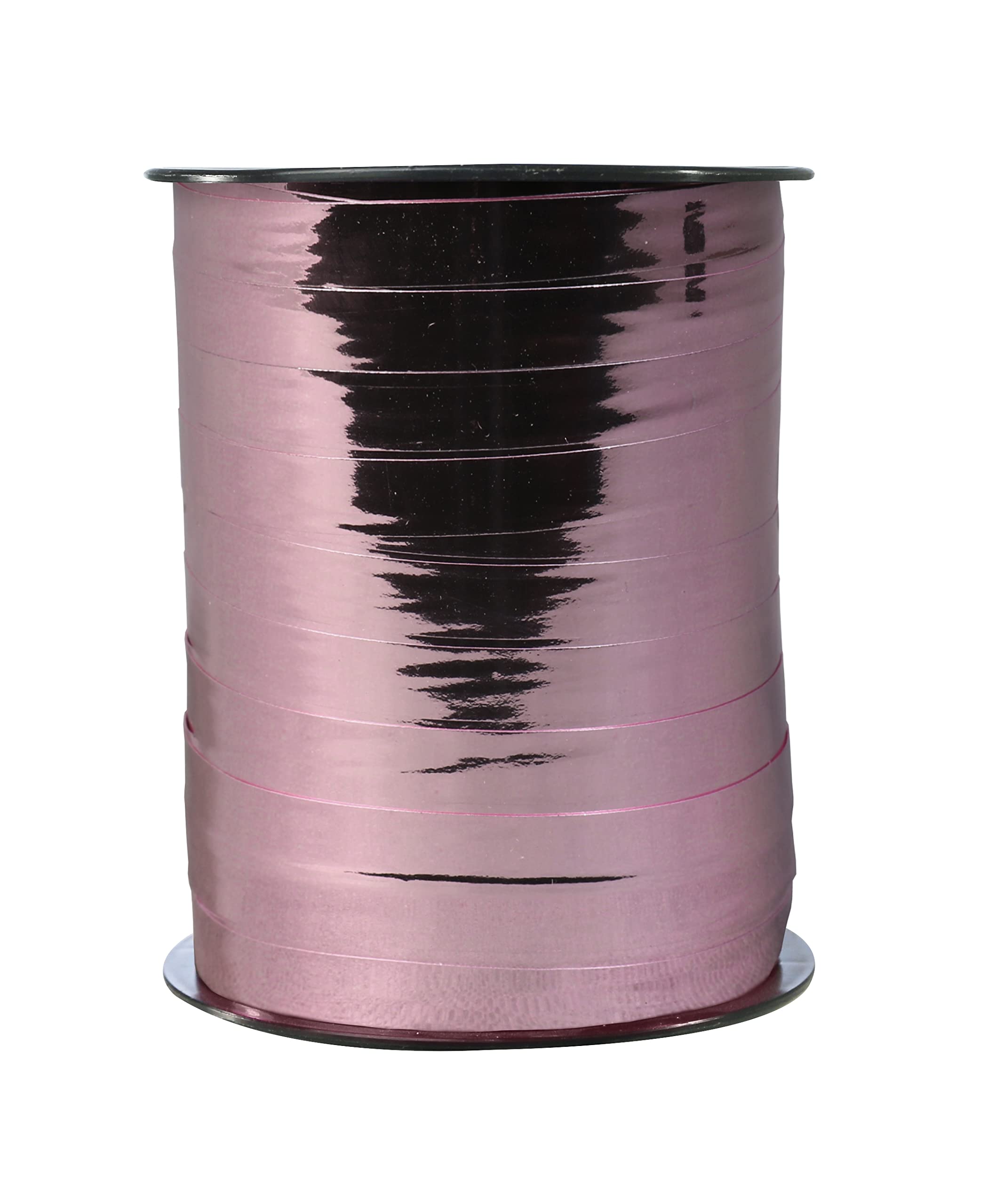 Clairefontaine 602098C - One Roll of Metallic Ribbon - Dimensions: 250mx7mm - Colour: Rose Gold - Decorative gift ribbon - DIY - Gift Wrapping Accessory