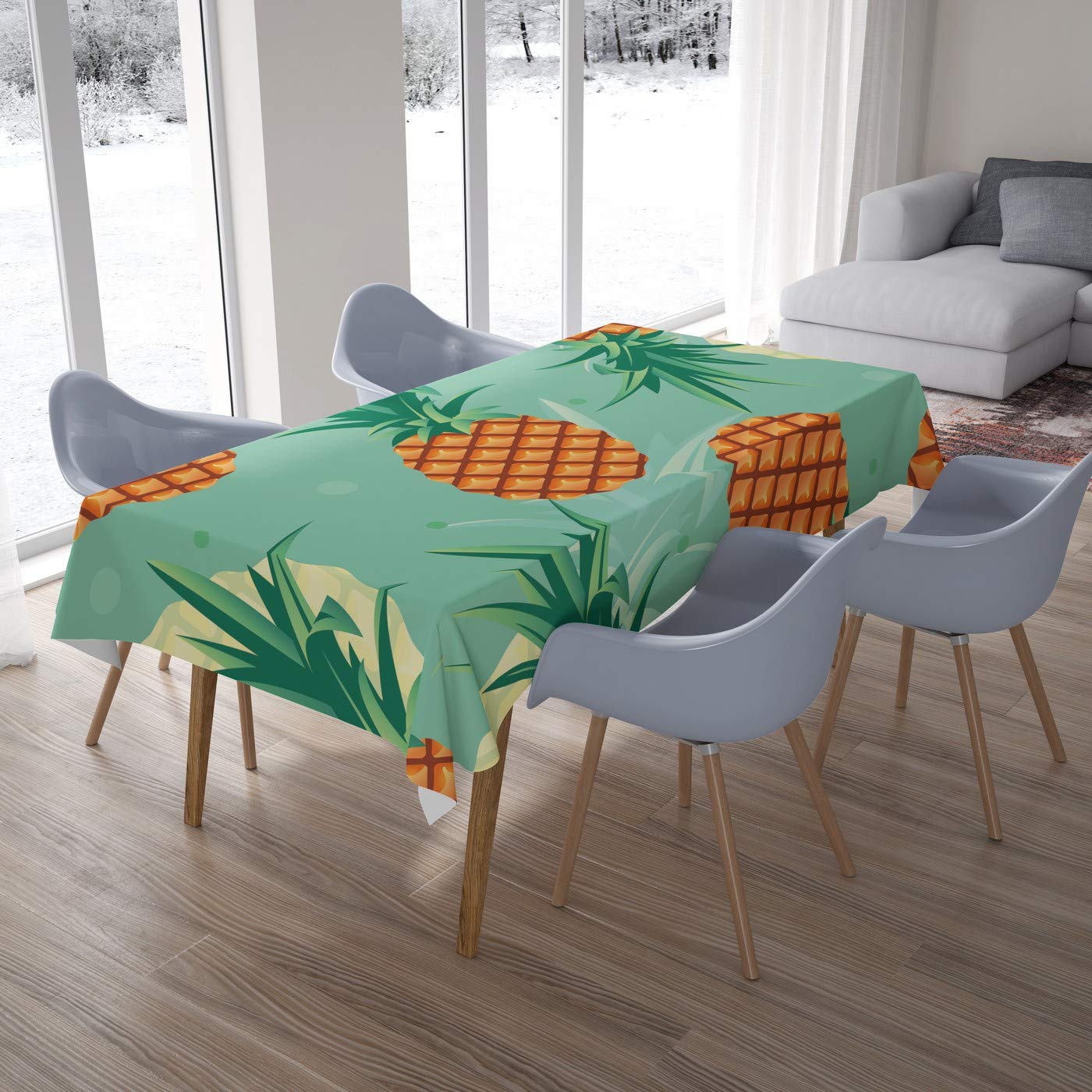 Bonamaison Kitchen Decoration, Tablecloth, 140cm x 200cm - Designed and Manufactured in Turkey