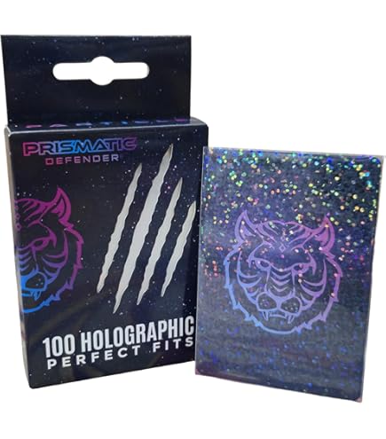 Amazon.com: PRISMATIC DEFENDER® Oracle/Aurora Holographic Card Sleeves –  100 Pack Standard Size Foil Sleeves for TCG & Trading Cards – Compatible  with Magic The Gathering (MTG), Lorcana, Digimon : Toys & Games