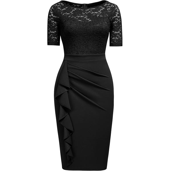 slny black dress SLNY Black Chiffon Layered Cocktail Dress with Chain Detail  SilkRoll