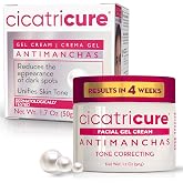 Cicatricure Antimanchas Gel Cream, Tranexamic Acid for Dark Spots, 1.7 oz | Results in 4 weeks, Brightening Face Moisturizer, Fade Cream for Dark Spots , Boosts Glow &amp; Radiance