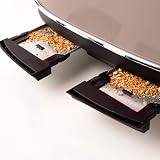 Haden Jersey Putty 4 Slice Toaster Dual Control Browning Stainless Steel view 6