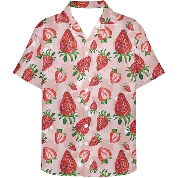 Pug Hawaiian Shirt Beach Floral Dog Short Sleeve