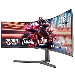 Gawfolk 38 Inch Ultrawide Curved 144Hz Gaming