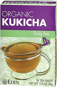 Eden Foods Organic Kukicha Twig Tea - 16 Tea Bags
