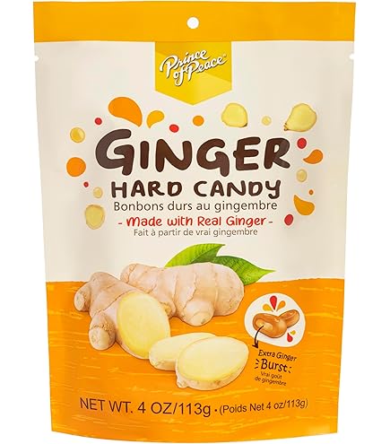 Amazon.com : Songwha Lemon Ginger Hard Candies, 3.5 Ounce (Pack of