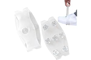 Ice Cleats 7 Tooth – Traction Translucent Crampons, Flexible Snow Spikes Shoe, Covers Hiking Walking Climbing Fishing | Hikin