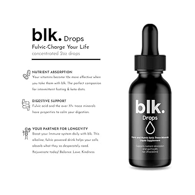 Buy 12ct Black Cherry And 1ct Concentrated Blk Drops Ph8 And Bioavailable Fulvic Humic Acid Over 77 Trace Minerals Helps Repair Restore Cells Essential Minerals In Your Body Online