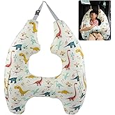 Car Pillow for Kids,H-Shape Travel Pillow for Child Sleeping Neck Shoulder Support Car Seat Pillow A Sleeping Artifact Suitable for Road Trips of Adults and Children Travel Pillow for Kids