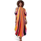 Trina Turk Womens Printed Maxi Caftan