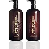 I.C.O.N. India Shampoo and Conditioner Combo, Salon-Quality Hair Care, 1 Liter Each