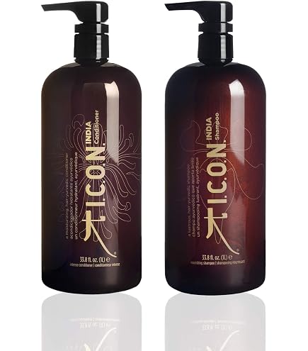 INDIAN HAIR シャンプー＆リンス セット Amazon.com : ICON INDIA Hair Care Trio Set(India-Oil, Shampoo