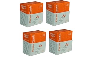KASHSURG Ophthalmic Fluoro Touch Strips - Pack of 1200 Strips -(4 x 300=1200 Count)