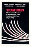 Steam Tables: Thermodynamic Properties of Water Including Vapor, Liquid, and Solid Phases