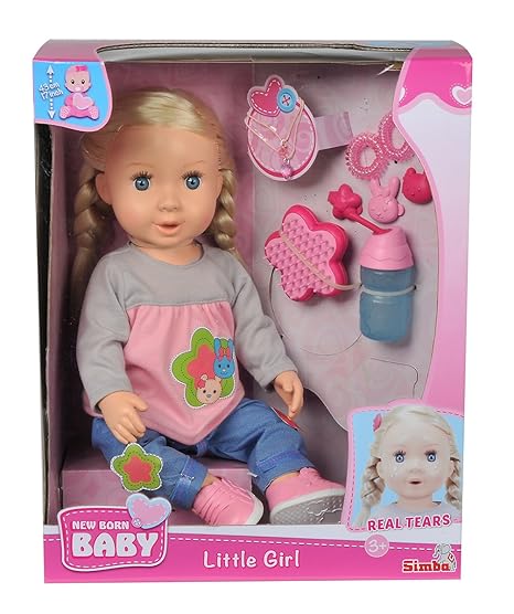 Simba 105030055 New Born Baby Mädchen Puppe