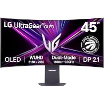LG UltraGear OLED 45GX950A-B / 5K2Ｋ LG Ultragear 45-inch OLED Dual-Mode 5K2K Gaming Monitor