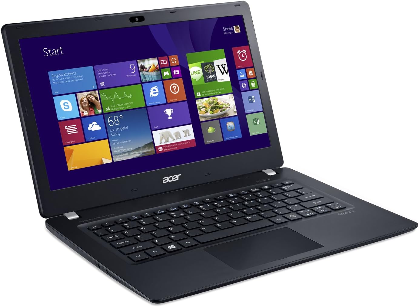Amazon Com Acer Aspire V3 371 596f 13 3 Inch Laptop Steel Gray Computers Accessories