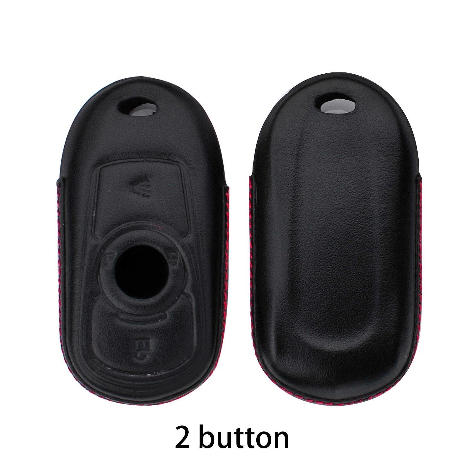 希少 Missblue Real Genuineレザーキーケースカバーfor Buick 2 3 4ボタン ホルダーキー チェーンバッグ保護カバージャケットスキンfobリモートキーケースfits Buickスマートキーレス車キー ブラック Mb Ky Pt2 Bkzn B078gq5wch Black 2 Buttons 公式 Www