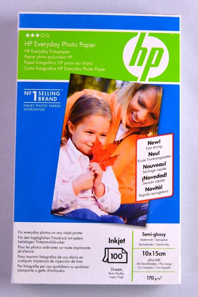 hp everyday photo paper 10x15