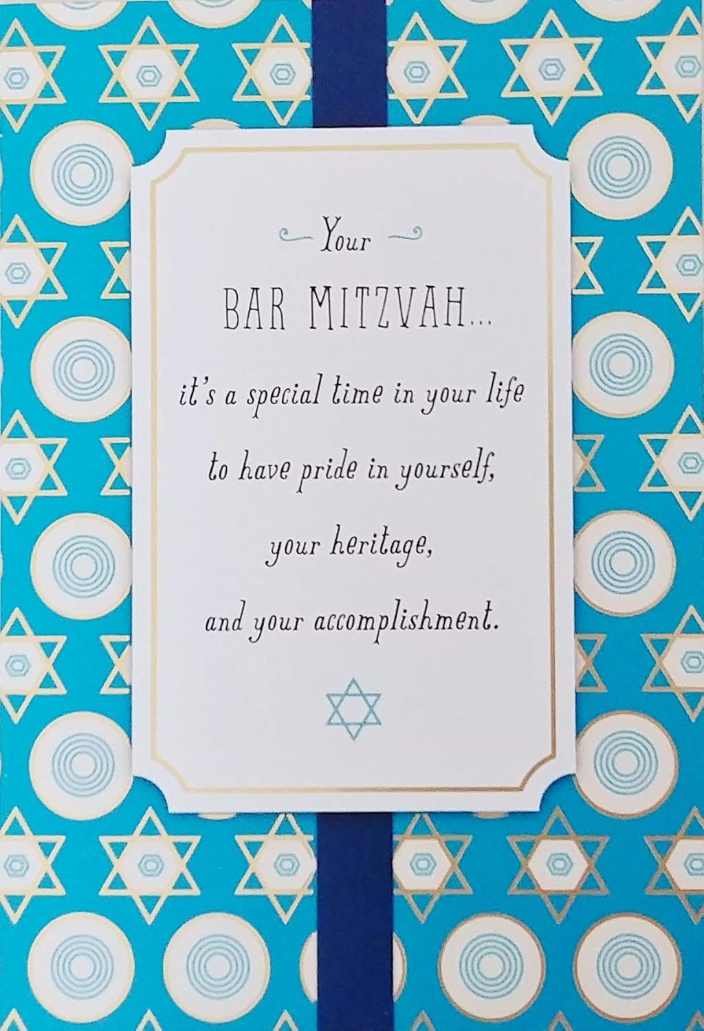 Bar Mitzvah Greeting Card Jewish Milestone Birthday for Him, Boy "It's a special