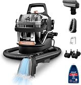 BISSELL SpotClean HydroSteam 1000W Portable Stain Cleaner Black Copper view 1