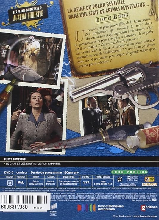 Les Petits Meurtres D Agatha Christie Le Chat Et Les Souris Dvd Blu Ray Amazon Fr
