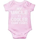CBTwear My Uncle Is Cooler Than Yours Baby Bodysuit Adorable Romper Clothing Funny Infant Outfit