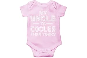 CBTwear My Uncle Is Cooler Than Yours Baby Bodysuit Adorable Romper Clothing Funny Infant Outfit