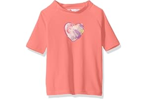 Kanu Surf Alexa Rash Guard for Girls' UPF 50+ Sun Protection Short Sleeve Girls' Swim Shirt