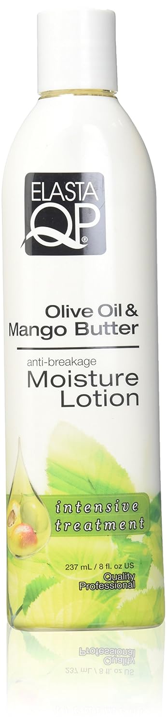 Elasta Qp Olive Oil - Mango Butter Anti-breakage Growth Moisturizer, 8 Oz