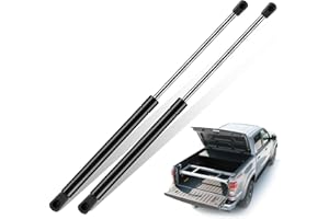 BULIAZY C16-09209 Gas Struts 16 inch 38Lb/169N Shocks 15.7 in 16 Gas Shock Spring Lift Support for Leer Topper are Camper Shell Window Lift Support Truck Cap Canopy Snugtop Replacement Parts C1609209 2 pcs