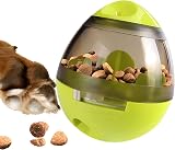 Zellar Treat Dispensing Dog Toy Ball - Slow Feeder Puzzle for Dogs & Cats